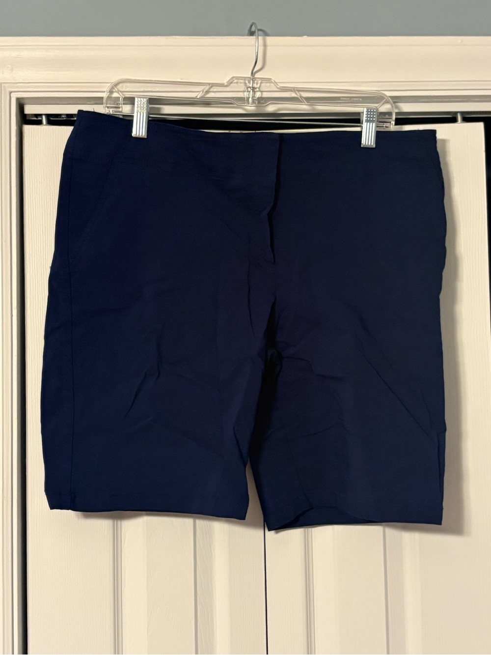 Izod Navy Women's Bermuda Golf Shorts